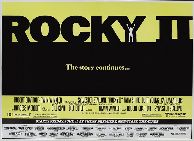 Rocky II - Cartazes