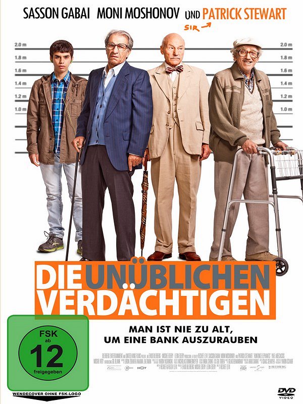 Die unüblichen Verdächtigen - Man ist nie zu alt, um eine Bank auszurauben! - Plakate