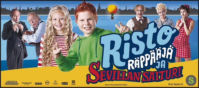 Risto Räppääjä ja Sevillan saituri - Carteles