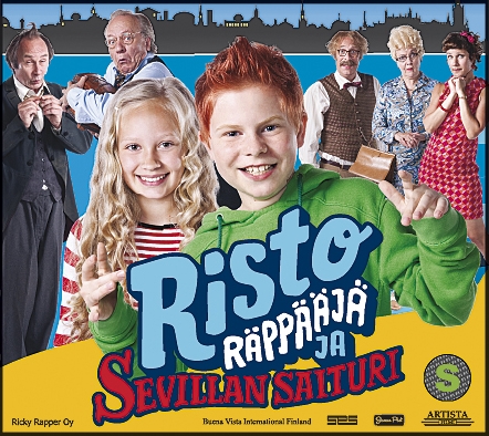 Risto Räppääjä ja Sevillan saituri - Plakátok