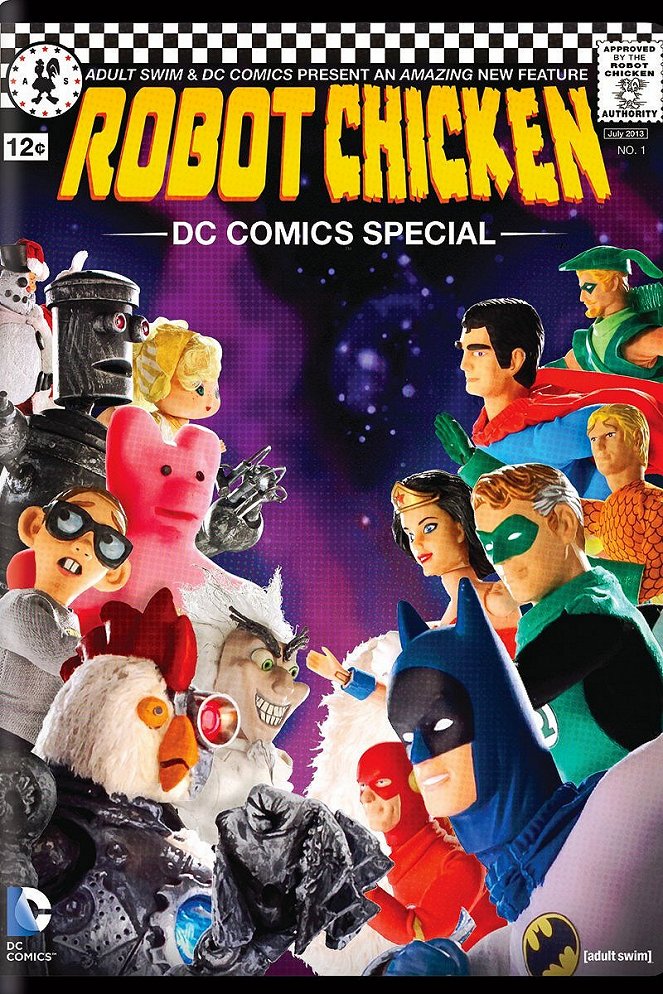 Robot Chicken: DC Comics Special - Plakaty