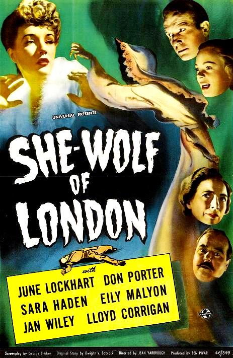 She-Wolf of London - Affiches