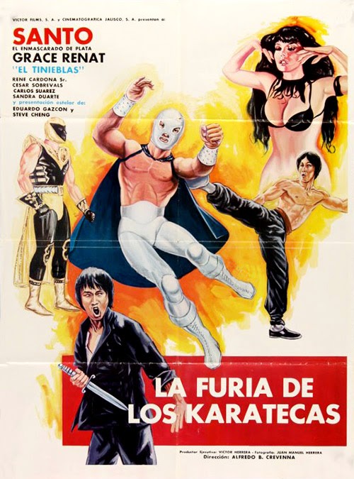 La furia de los karatekas - Posters