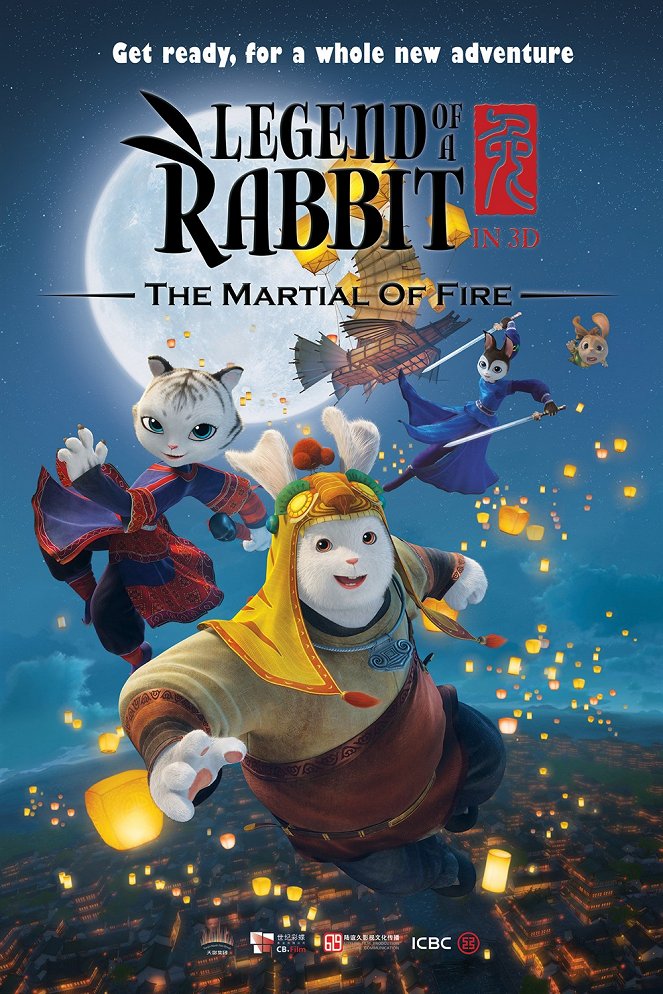 Legend of a Rabbit: The Martial of Fire - Plakate