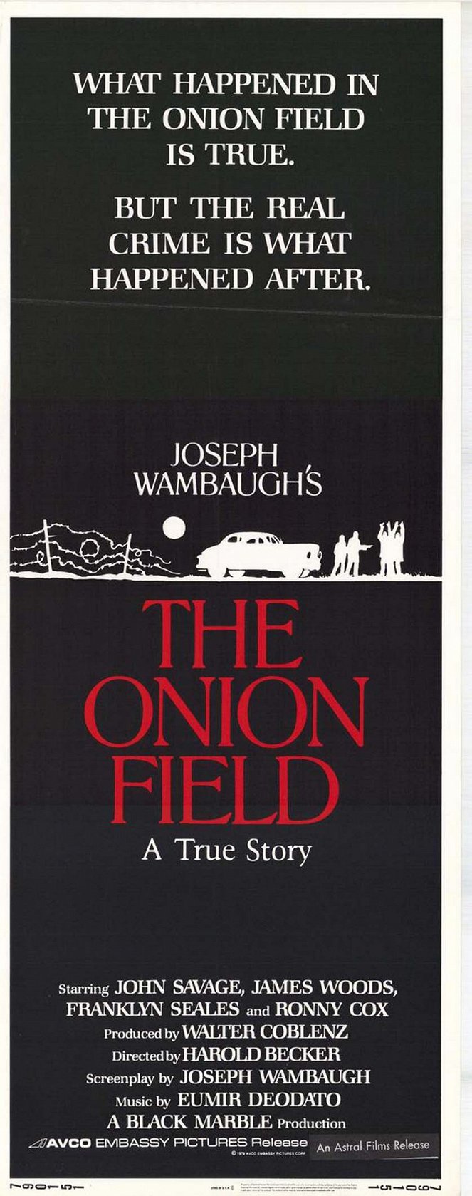 The Onion Field - Plakaty