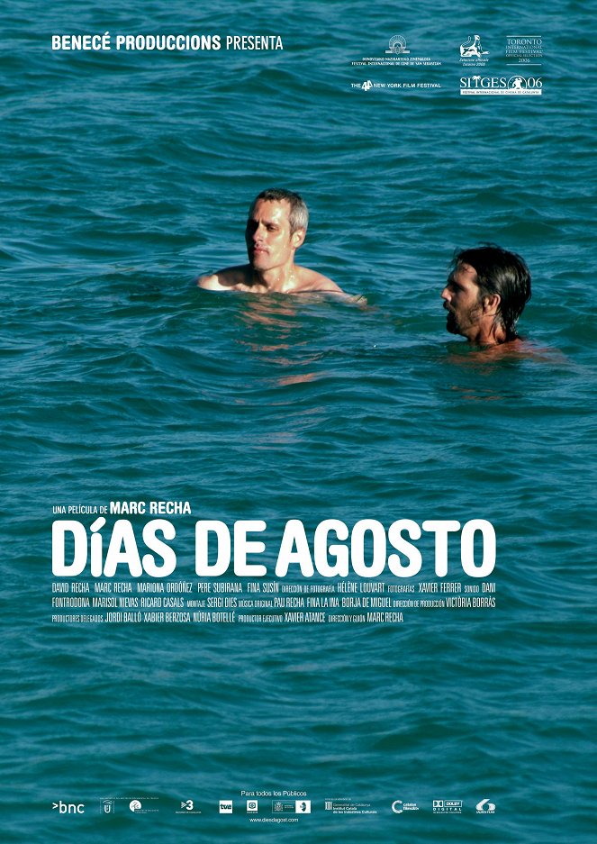 Dies d'agost - Affiches