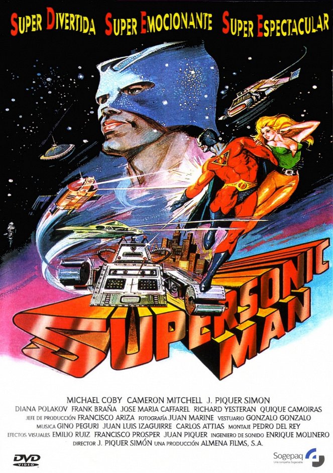 Supersonic Man - Plakátok