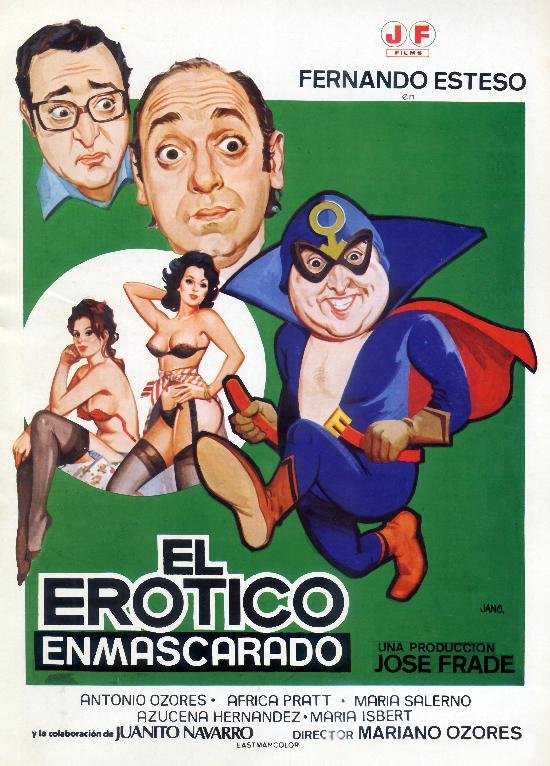 El erótico enmascarado - Posters