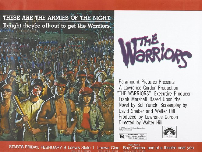 The Warriors - Plakate