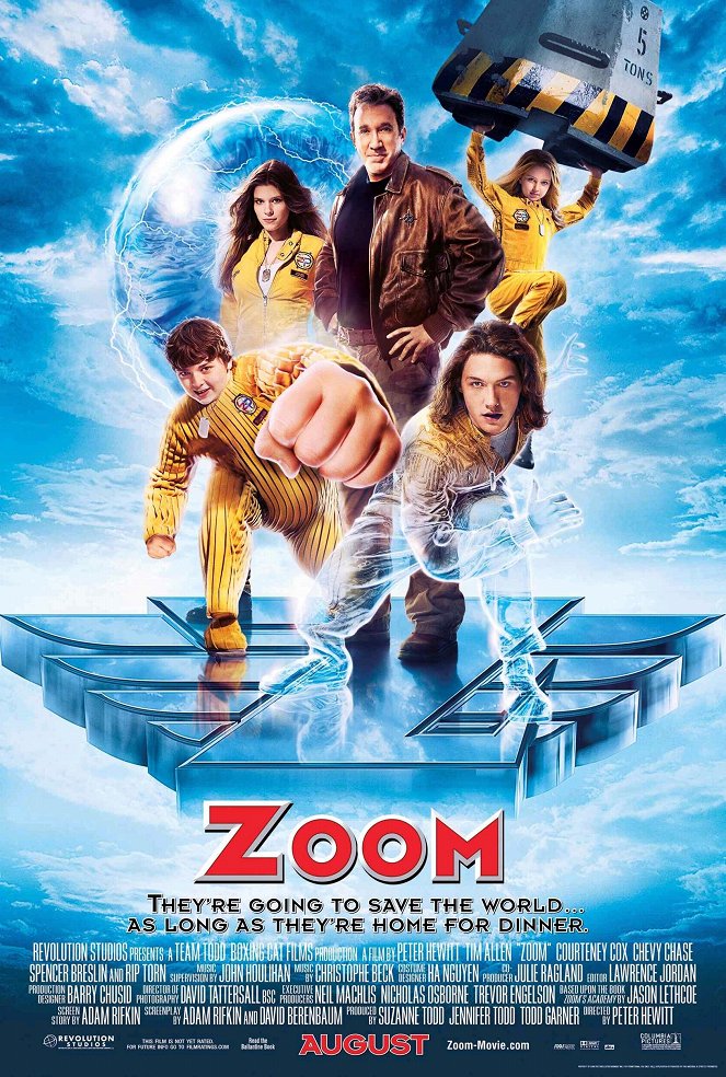 Zoom: Akademia superbohaterów - Plakaty