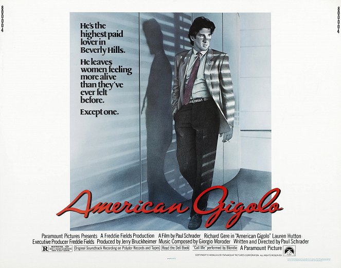 Americký gigolo - Plakáty