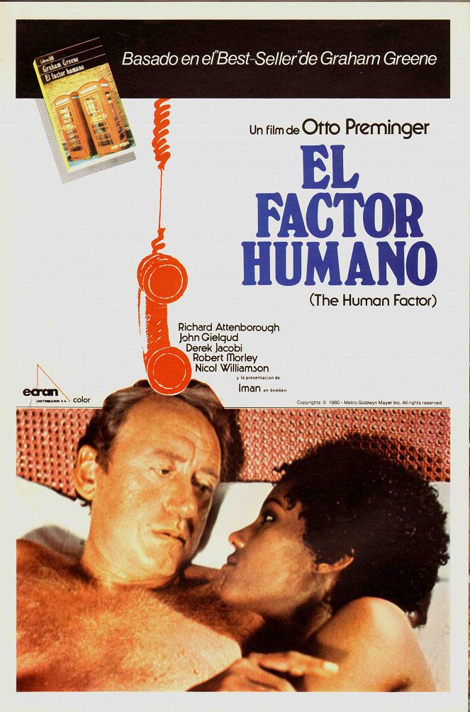 El factor humano - Carteles