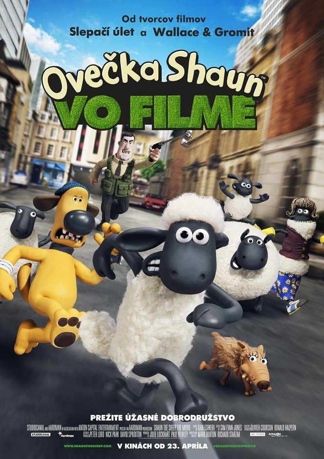 Ovečka Shaun vo filme - Plagáty