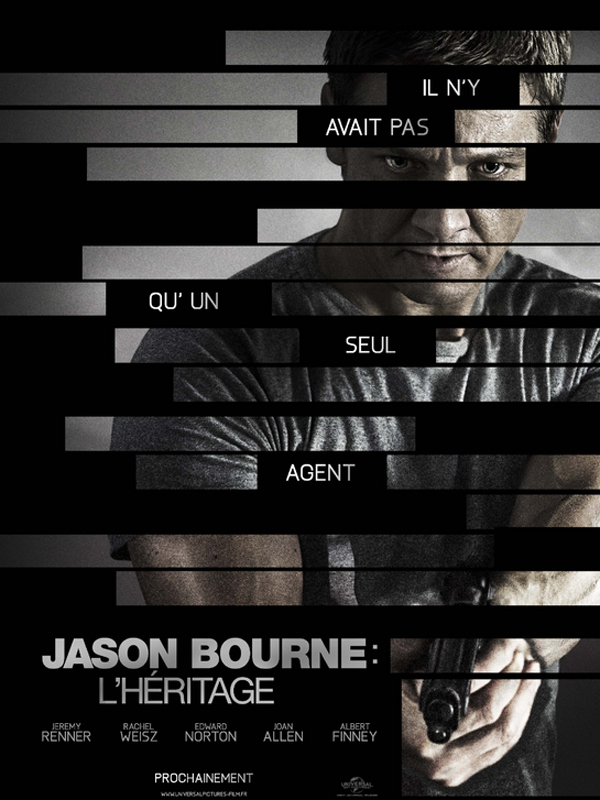 Jason Bourne : L'héritage - Affiches