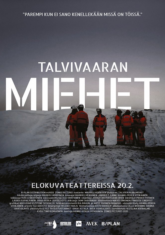 Men of Talvivaara Mine - Posters