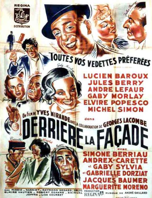 Derrière la façade - Posters