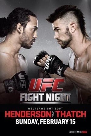 UFC Fight Night: Henderson vs. Thatch - Plakate