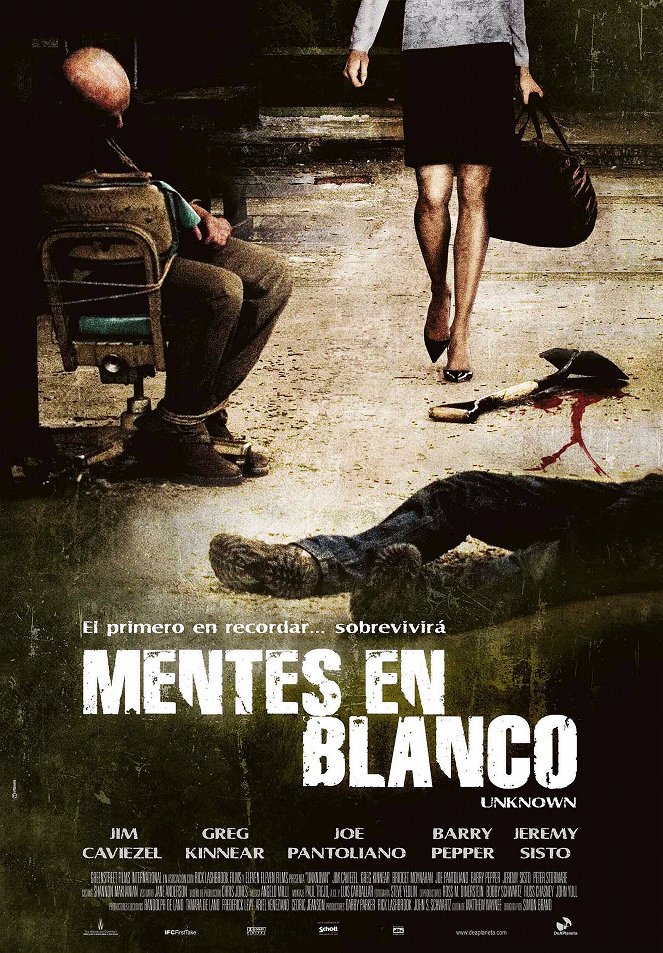 Mentes en blanco - Carteles