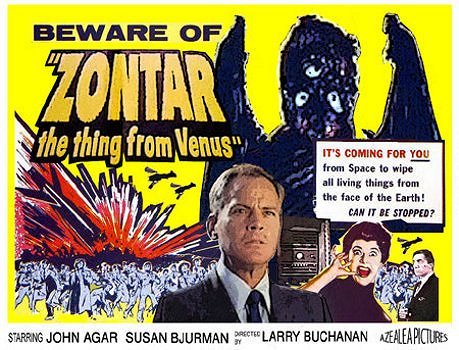 Zontar: The Thing from Venus - Posters