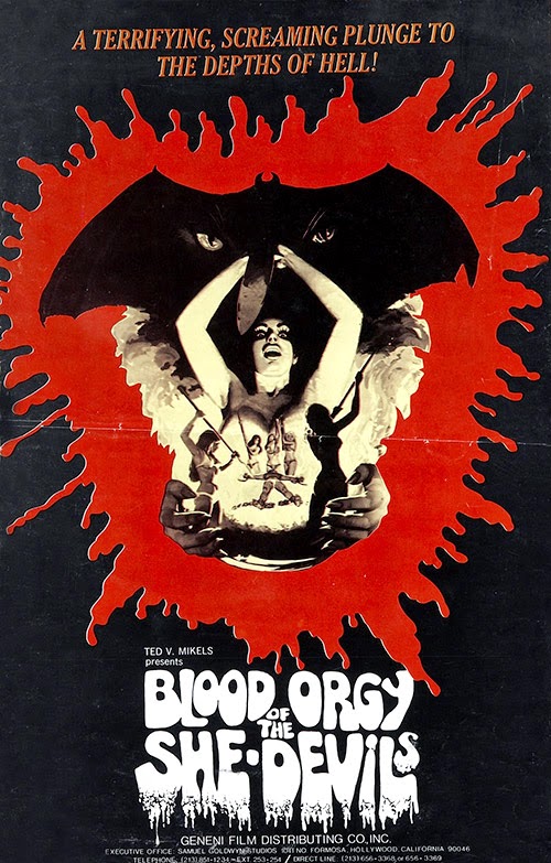 Blood Orgy of the She Devils - Plakáty