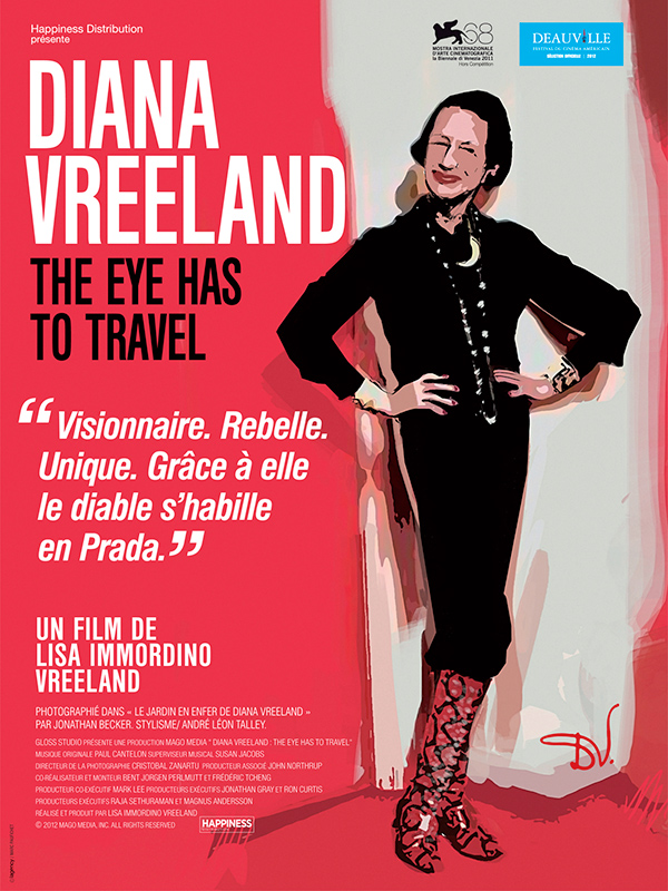 Diana Vreeland : The Eye Has To Travel - Affiches