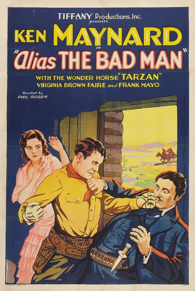 Alias the Bad Man - Plakátok