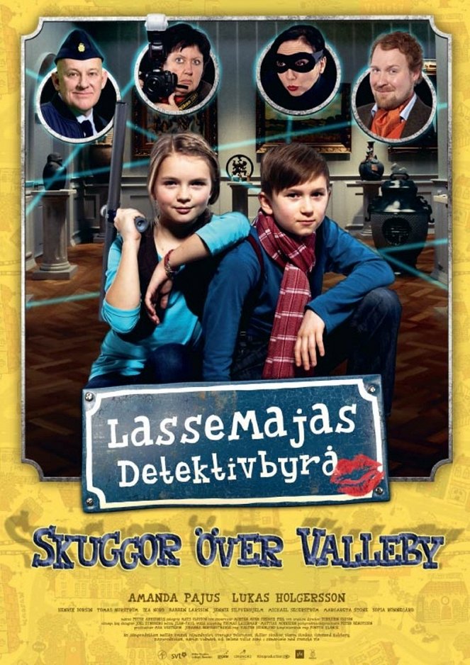Lasse és Maja nyomozóirodája - Árnyékok Valleby fölött - Plakátok