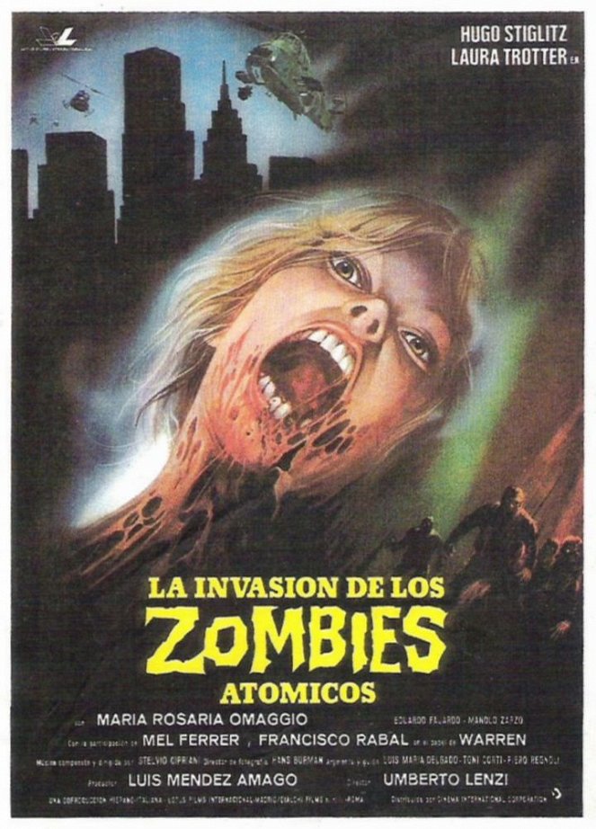 La invasión de los zombies atómicos - Carteles