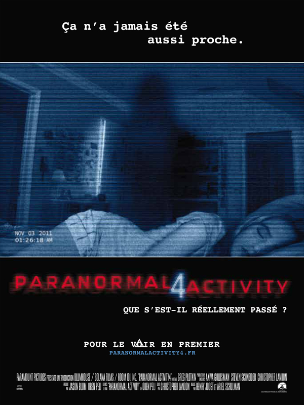 Paranormal Activity 4 - Affiches