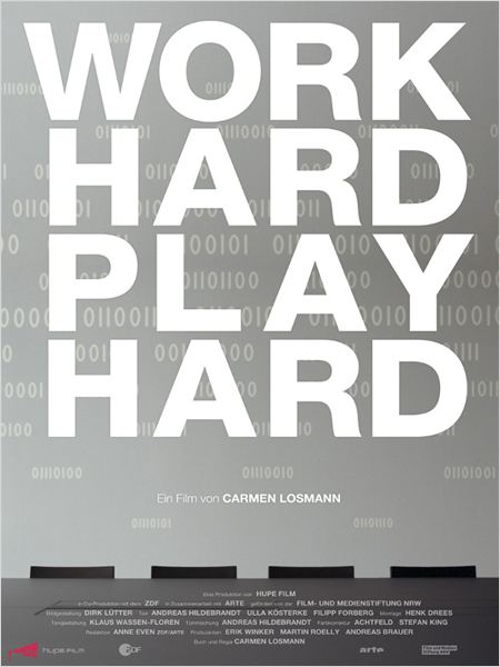 Work Hard - Play Hard - Cartazes