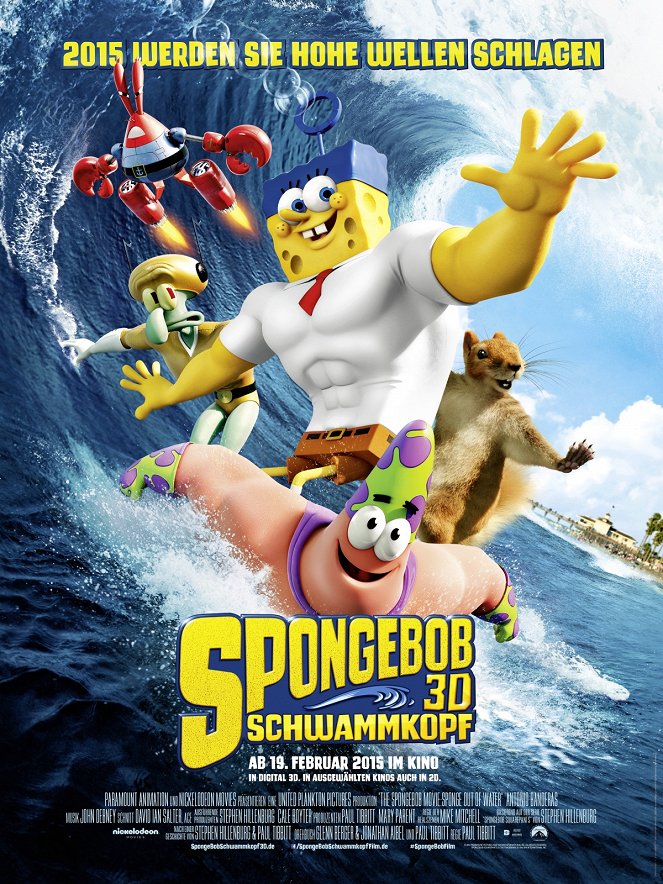 SpongeBob Schwammkopf 3D - Plakate