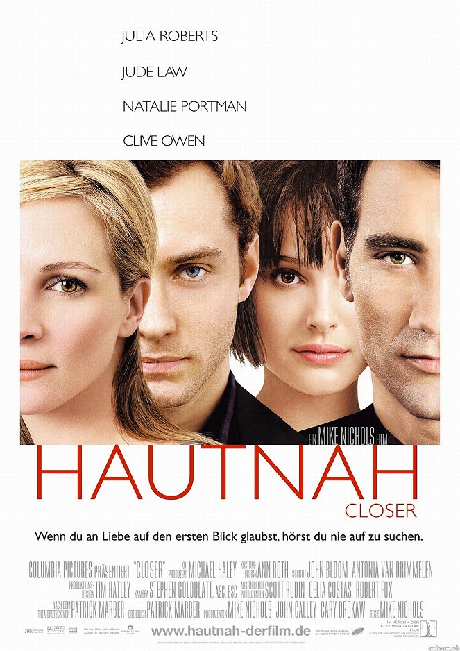 Hautnah - Closer - Plakate