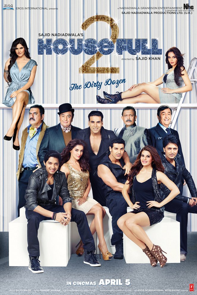 Housefull 2: The Dirty Dozen - Plakate