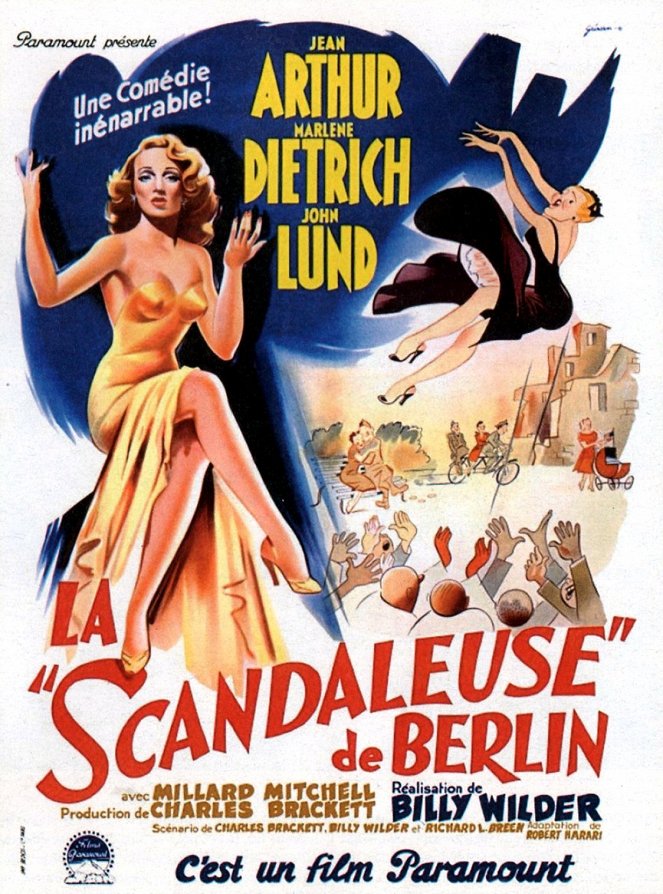 La Scandaleuse de Berlin - Affiches