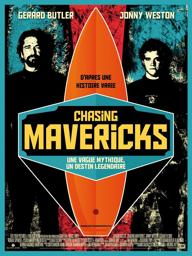 Chasing Mavericks - Affiches