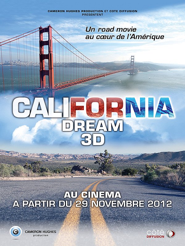 California Dream 3D - Julisteet