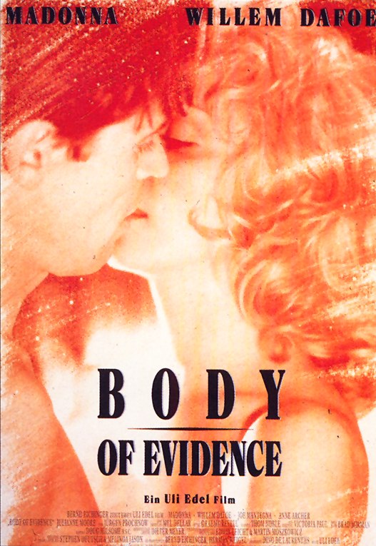 Body of Evidence - Julisteet