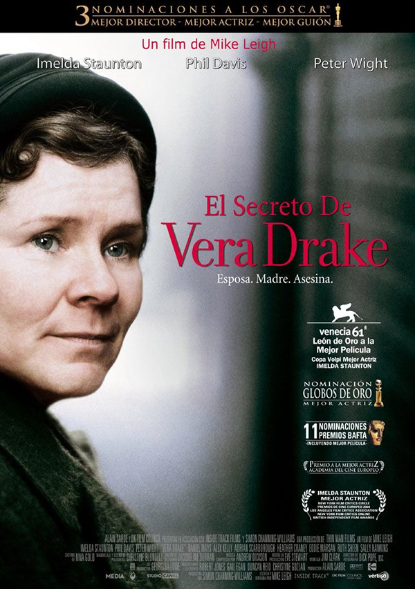 El secreto de Vera Drake - Carteles