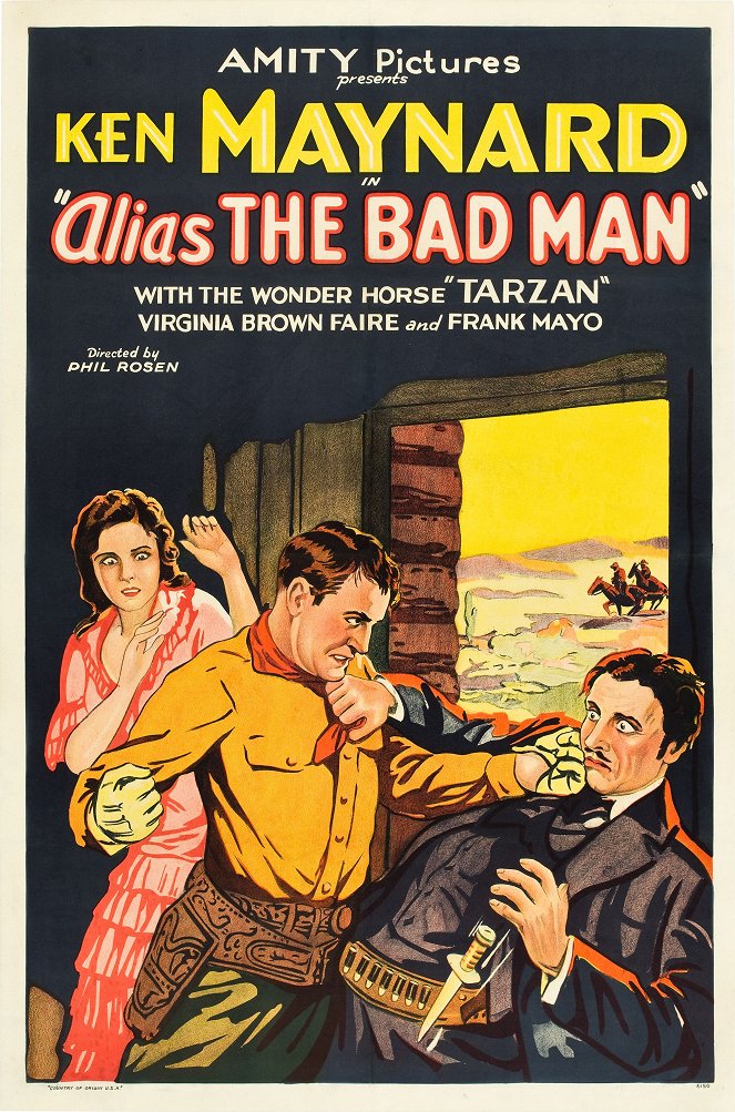 Alias the Bad Man - Plakaty