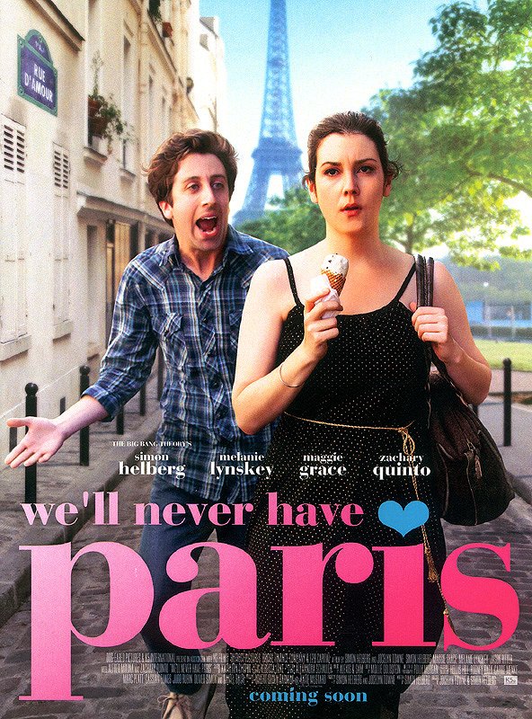 Za láskou do Paříže - Plagáty