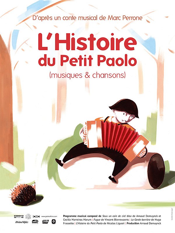 L'Histoire du petit Paolo - Carteles