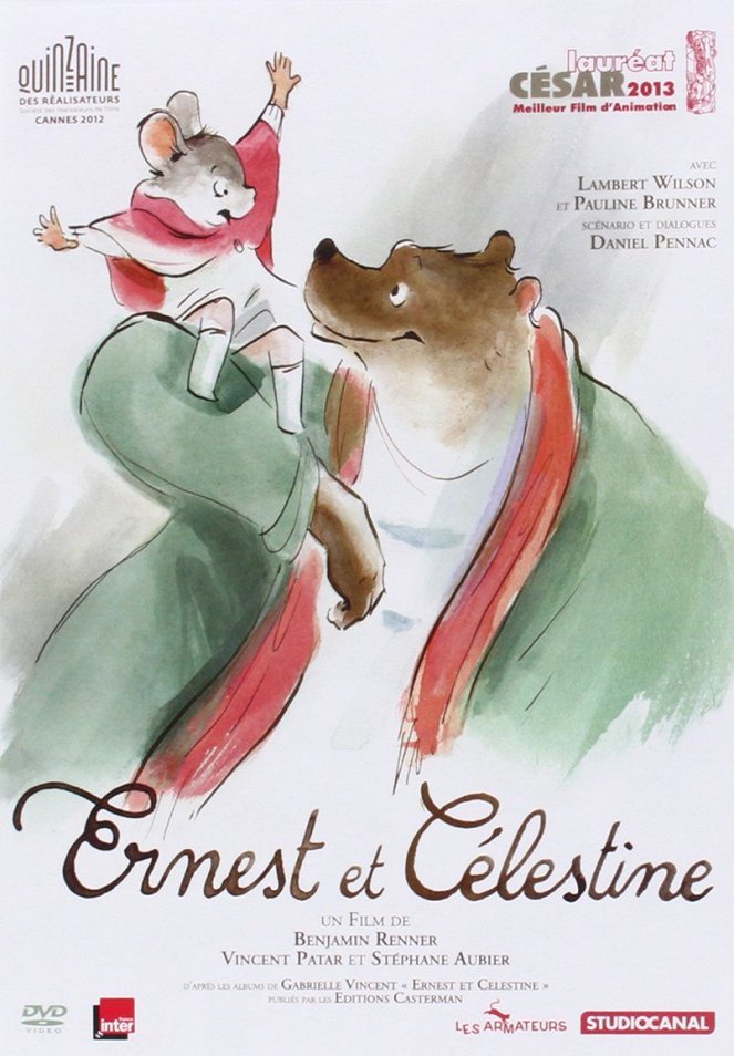 Ernest i Celestyna - Plakaty