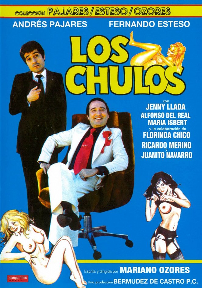 Los chulos - Affiches