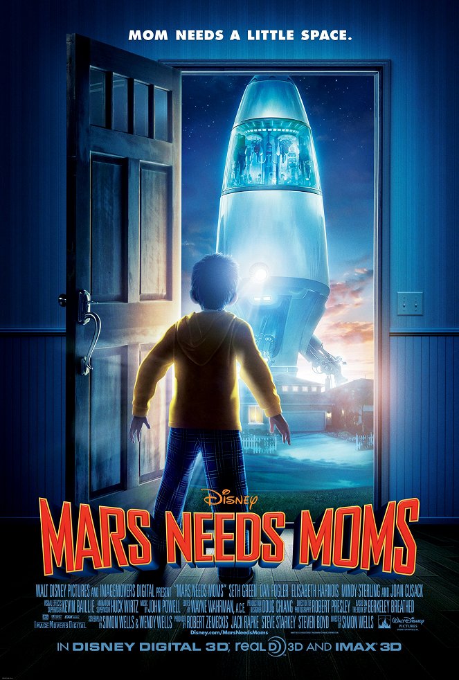 Mars Needs Moms! - Cartazes