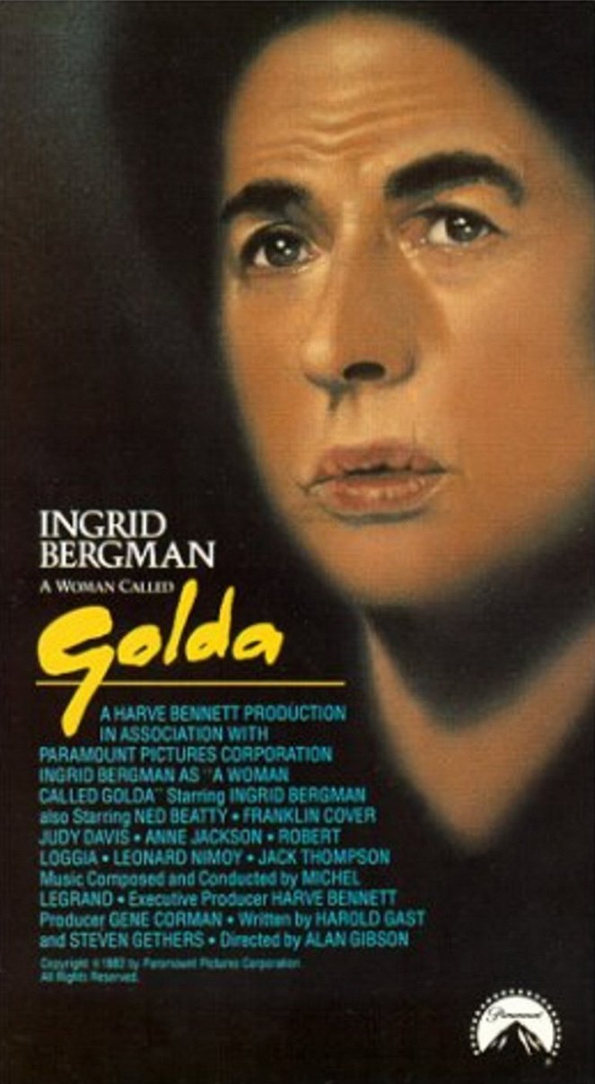 A Woman Called Golda - Plakaty