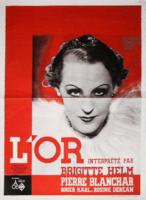 L'or - Affiches