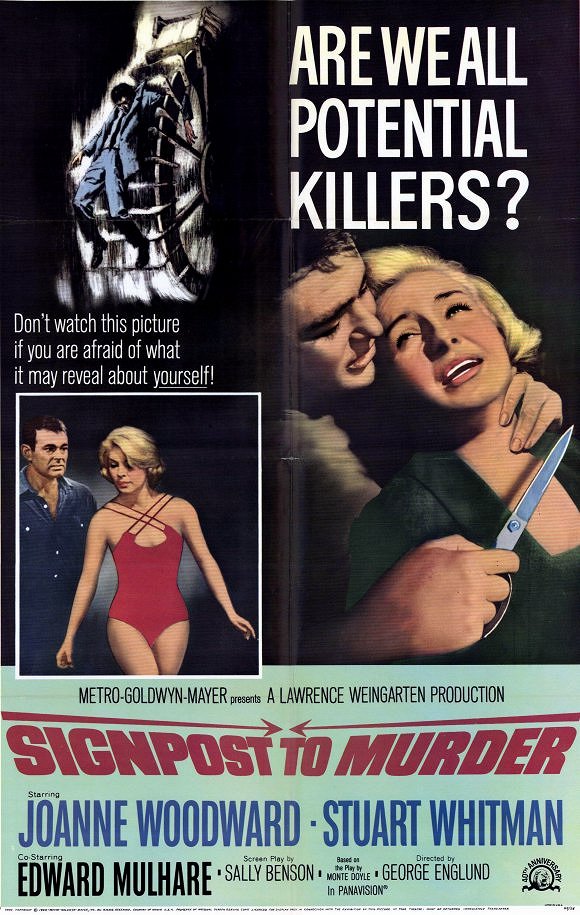 Signpost to Murder - Posters