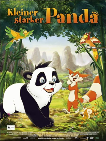 Kleiner starker Panda - Posters