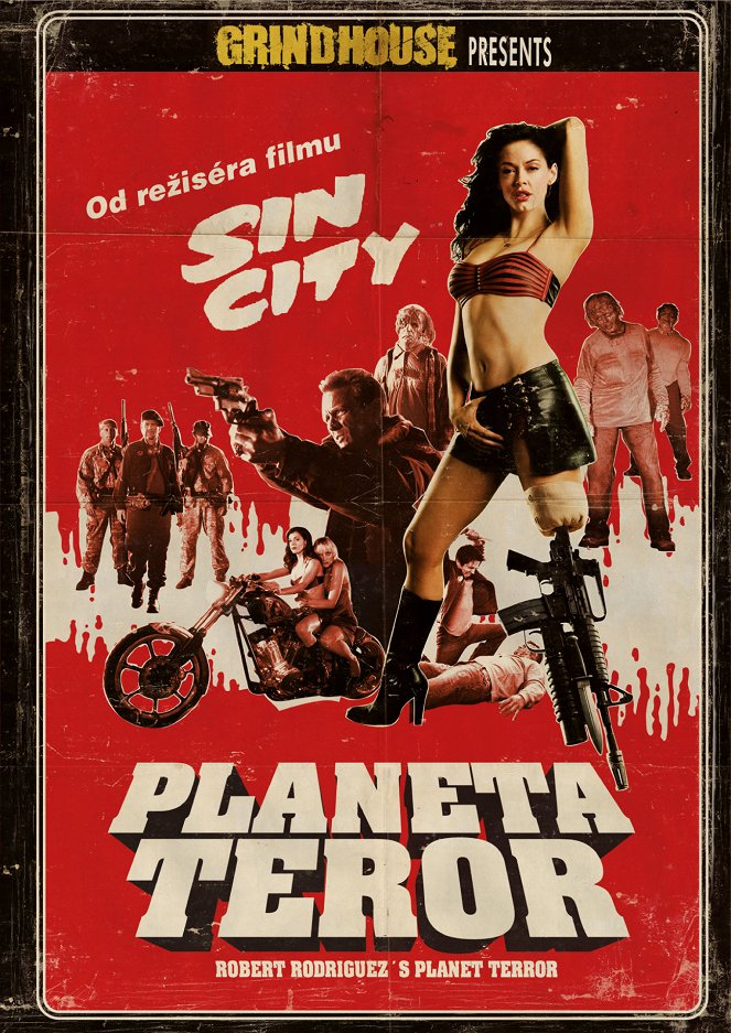 Grindhouse: Planeta Teror - Plakáty