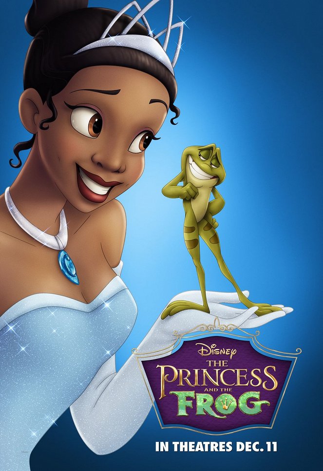 De prinses en de kikker - Posters